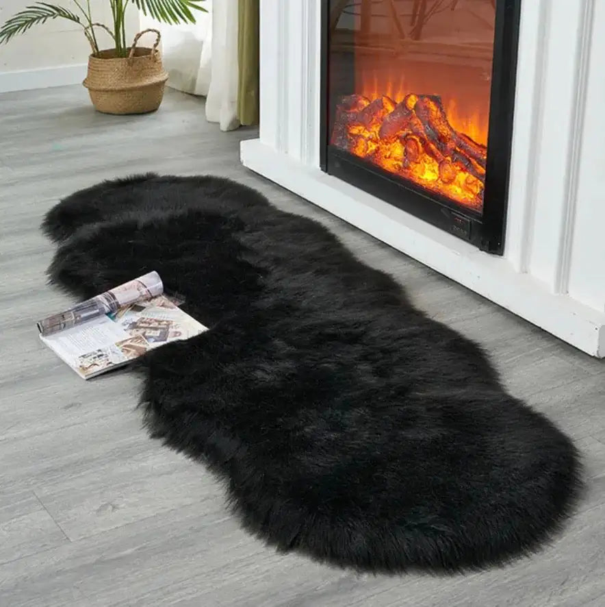 FRAYZE Fluffy Floor Rug