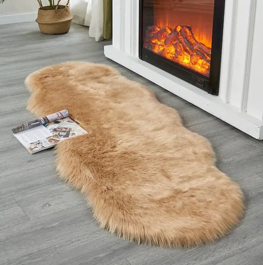 FRAYZE Fluffy Floor Rug