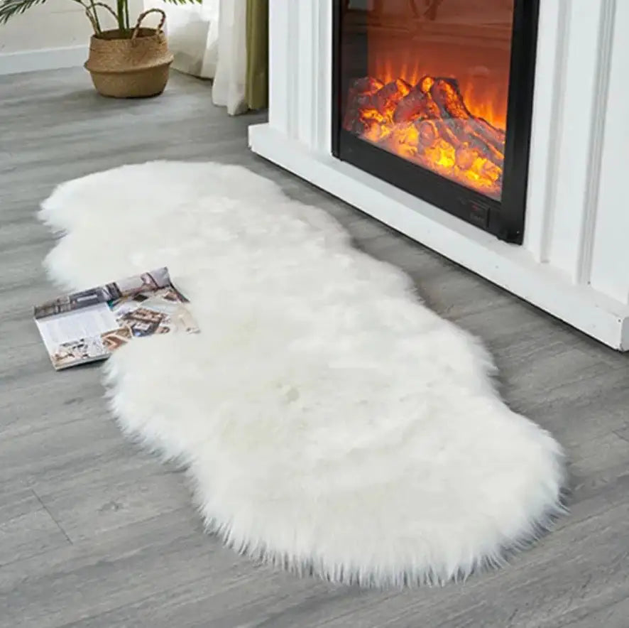 FRAYZE Fluffy Floor Rug