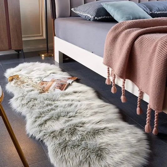 FRAYZE Fluffy Floor Rug