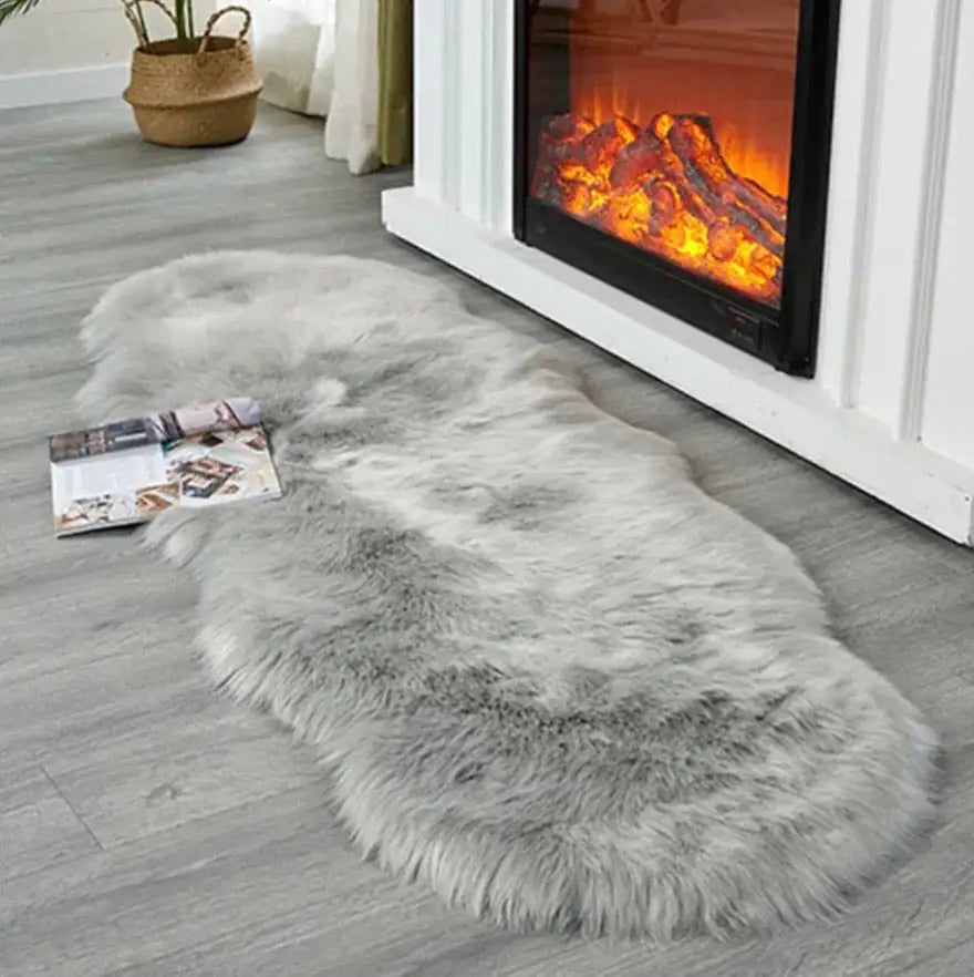 FRAYZE Fluffy Floor Rug